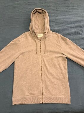 Men's Bread & Boxers Hoodie | Gray | Size L